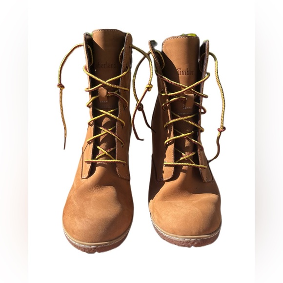Timberland high heel boots sz 10 - Picture 5 of 8